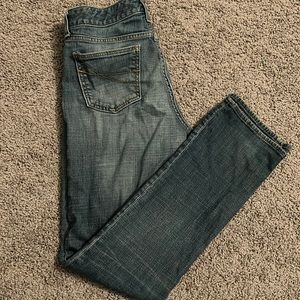 Gap Curvy Straight Leg Denim Blue Jeans Size 10 Long